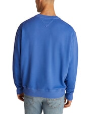 TOMMY HILFIGER TH JEANS Sweatshirt with teddy logo blue weather - Sweatshirts - 2