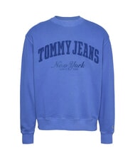 TOMMY HILFIGER TH JEANS Sweatshirt with teddy logo blue weather - Sweatshirts - 4