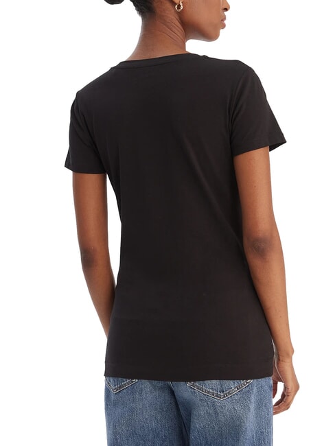 LEO TRIANGLE Short-sleeved T-shirt jetbla - T-shirt