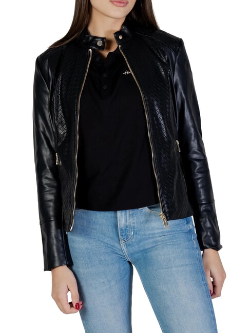 CLAUDINE Biker Jacket jetbla - Women's Jackets