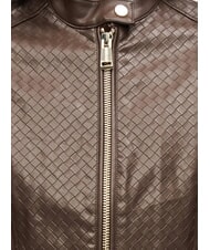 GUESS CLAUDINE Biker Jacket dark coffee - Women's Jackets - 3