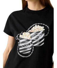GUESS POPCORN Cotton T-Shirt jetbla - T-shirt - 3