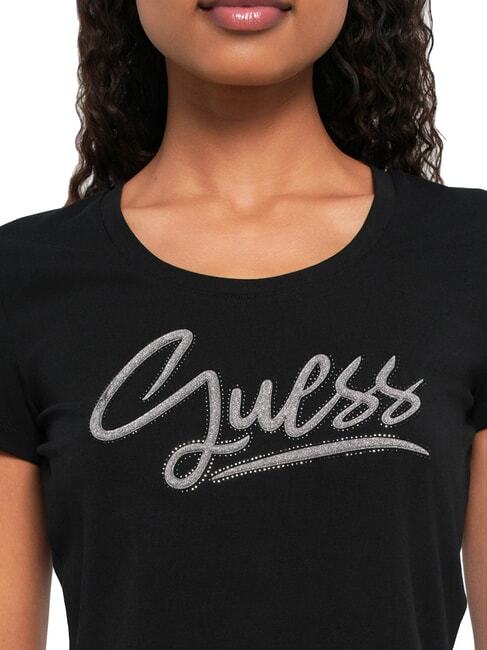 SCRIPT T-shirt jetbla - T-shirt