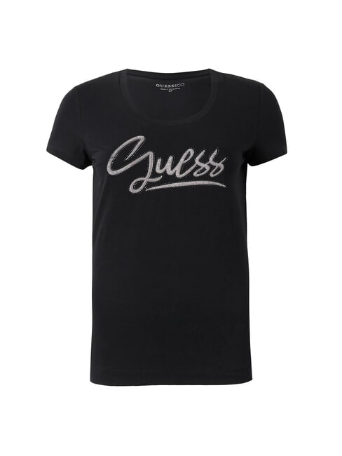 SCRIPT T-shirt jetbla - T-shirt