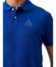 ICEBERG TRIANGLE Short-sleeved polo shirt blue - Polo shirt - 3