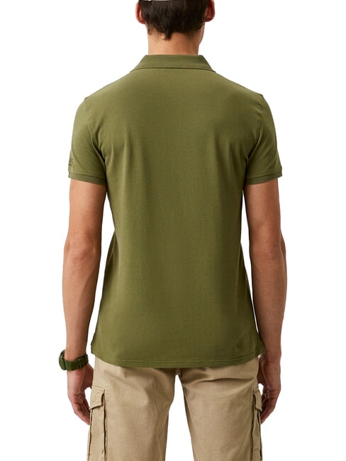 TRIANGLE Short-sleeved polo shirt military - Polo shirt