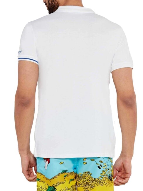 BASIC Cotton polo shirt white - Polo shirt