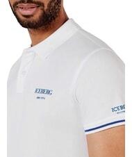 ICEBERG BASIC Cotton polo shirt white - Polo shirt - 3