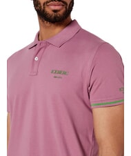ICEBERG BASIC Cotton polo shirt ruspberry - Polo shirt - 3