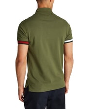 TOMMY HILFIGER TH Short-sleeved polo shirt with elastic logo - Polo shirt