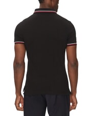 TOMMY HILFIGER TH TIPPED Slim fit short-sleeved polo shirt black - Polo shirt - 2