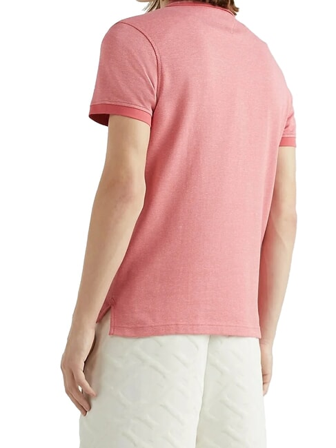 TH Short-sleeved cotton polo shirt pink - Polo shirt