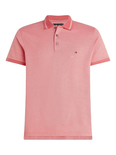 TH Short-sleeved cotton polo shirt pink - Polo shirt