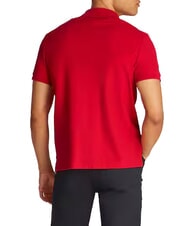 TOMMY HILFIGER TH Short-sleeved polo shirt with monogram embroidery medium red - Polo shirt - 2