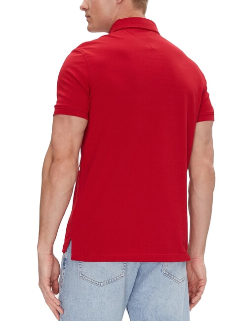 TH Regular fit short-sleeved polo shirt medium red - Polo shirt