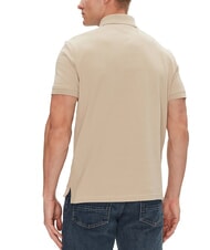 TOMMY HILFIGER TH Regular fit short-sleeved polo shirt sandalwood - Polo shirt - 2