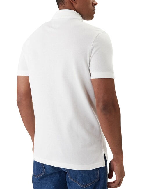 TH Regular fit short-sleeved polo shirt white - Polo shirt
