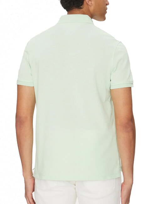 TH Regular fit short-sleeved polo shirt opal green - Polo shirt