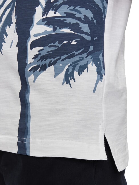 TH Short-sleeved polo shirt with print white - Polo shirt