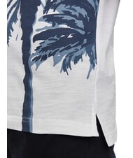 TOMMY HILFIGER TH Short-sleeved polo shirt with print white - Polo shirt - 4