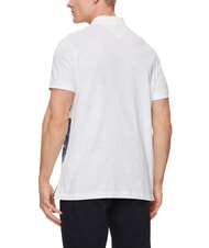 TOMMY HILFIGER TH Short-sleeved polo shirt with print white - Polo shirt - 2
