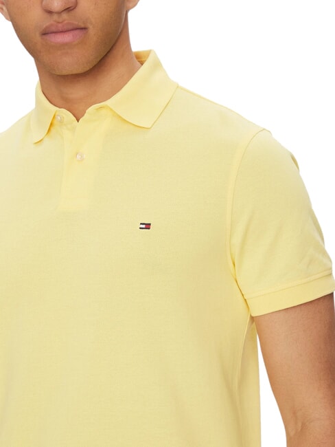 TH Regular fit short-sleeved polo shirt lemongrass - Polo shirt