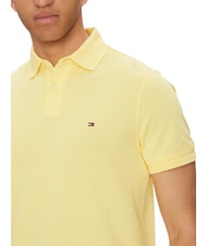TOMMY HILFIGER TH Regular fit short-sleeved polo shirt lemongrass - Polo shirt - 3