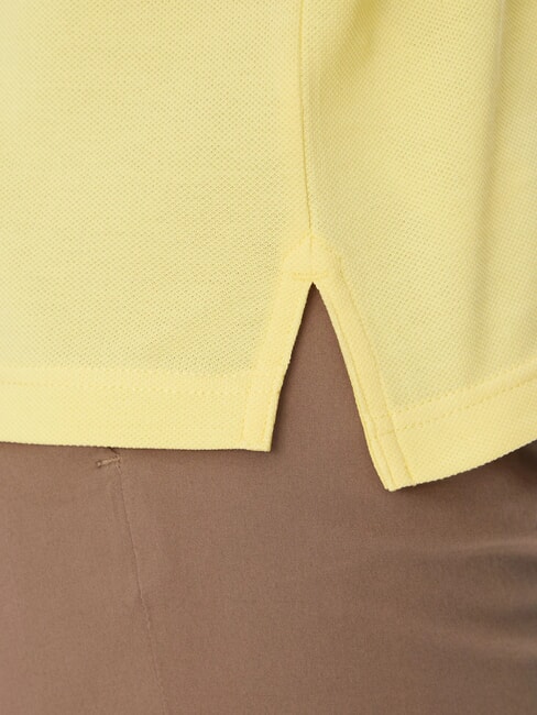 TH Regular fit short-sleeved polo shirt lemongrass - Polo shirt