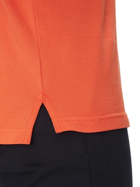 TH Regular fit short-sleeved polo shirt brilliant orange - Polo shirt