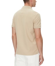 TOMMY HILFIGER TH Short-sleeved polo shirt with monogram embroidery sandalwood - Polo shirt - 2