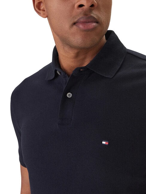 TH Regular fit short-sleeved polo shirt desert sky - Polo shirt