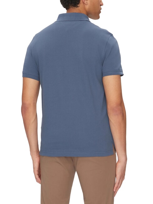 TH Regular fit short-sleeved polo shirt Aegean Sea - Polo shirt