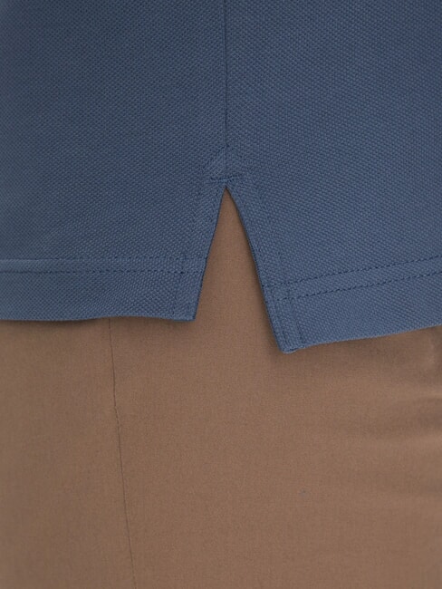 TH Regular fit short-sleeved polo shirt Aegean Sea - Polo shirt