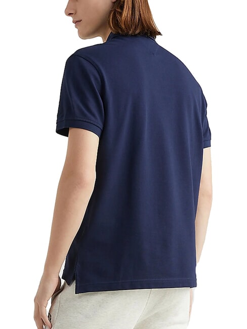 TH Regular fit short-sleeved polo shirt carbon navy - Polo shirt