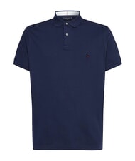 TOMMY HILFIGER TH Regular fit short-sleeved polo shirt carbon navy - Polo shirt - 4