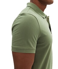 TOMMY HILFIGER TH JEANS Short-sleeved polo shirt with flag Aruba Green - Polo shirt - 4