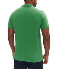 TOMMY HILFIGER TH JEANS Short-sleeved polo shirt with flag coastal green - Polo shirt - 2