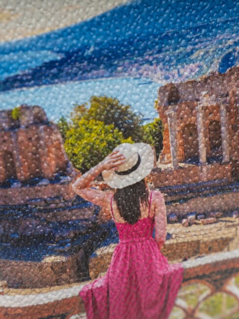 YESBAG Flared beauty case Taormina summer - Beauty Case