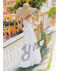 YNOT YESBAG Large flared beauty case romantic coast - Beauty Case - 3