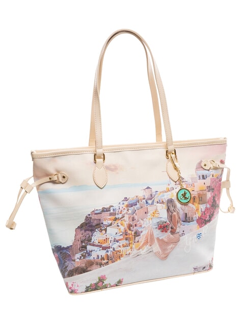 YESBAG Printed Shopping Bag Greece sunset - Women&rsquo;s Bags
