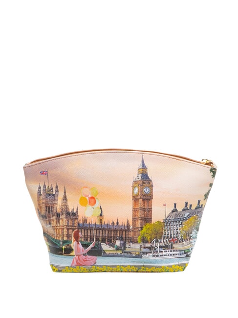 YESBAG Large flared beauty case yellow flower - Beauty Case