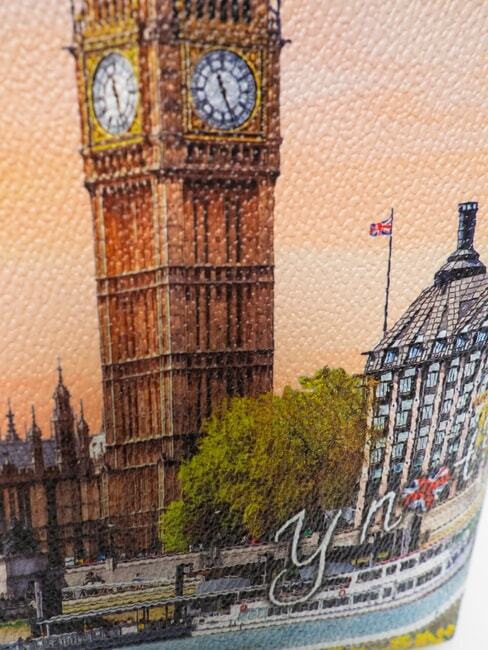 YESBAG Large flared beauty case yellow flower - Beauty Case