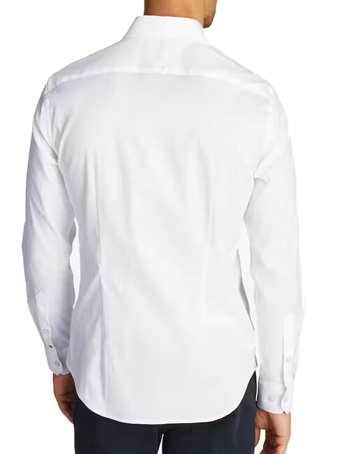TH Stretch cotton shirt optical white - Men's Shirts