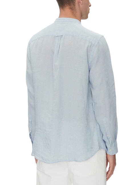 TH Regular fit Korean collar shirt breezy blue - Men's Shirts