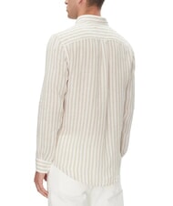 TOMMY HILFIGER TH Regular fit striped linen shirt - Men's Shirts