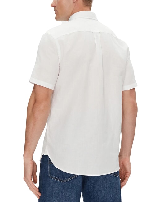 TH Short-sleeved button-down shirt optical white - Men's Shirts