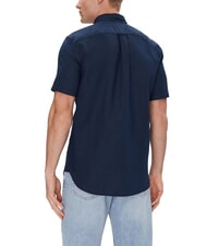 TOMMY HILFIGER TH Short-sleeved button-down shirt carbon navy - Men's Shirts - 2