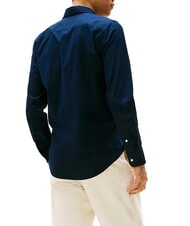 TOMMY HILFIGER TH Long-sleeved cotton shirt desert sky - Men's Shirts - 2