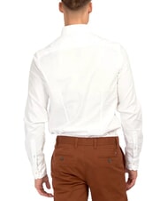 TOMMY HILFIGER TH Long-sleeved stretch cotton shirt - Men's Shirts