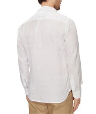 TOMMY HILFIGER TH Regular fit long-sleeved linen shirt - Men's Shirts